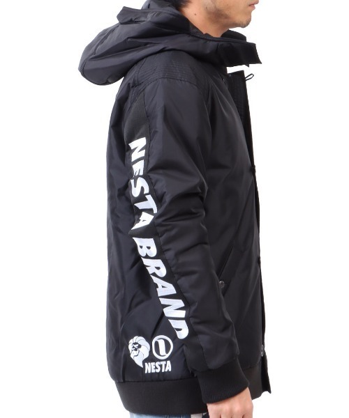 NESTA BRAND(ネスタブランド)の「撥水N2Bフード脱着JKT(ミリタリージャケット・メンズ・ブラック/カーキ・S/XXL/M/XL/L)」の9枚目の写真
