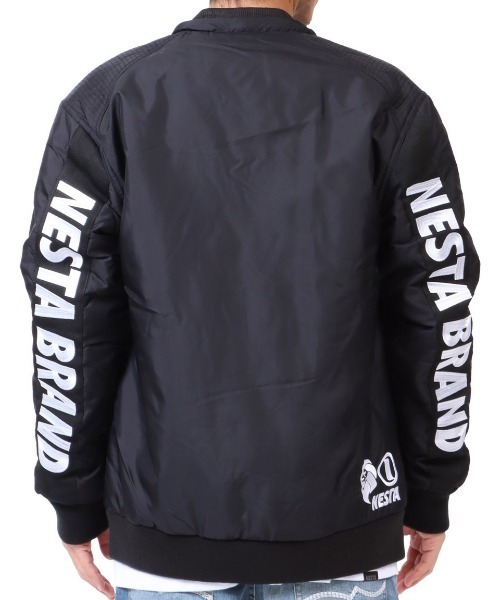 NESTA BRAND(ネスタブランド)の「撥水N2Bフード脱着JKT(ミリタリージャケット・メンズ・ブラック/カーキ・S/XXL/M/XL/L)」の8枚目の写真