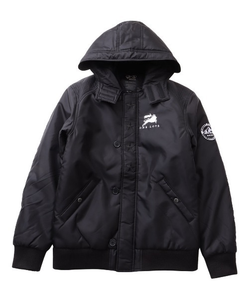 NESTA BRAND(ネスタブランド)の「撥水N2Bフード脱着JKT(ミリタリージャケット・メンズ・ブラック/カーキ・S/XXL/M/XL/L)」の17枚目の写真