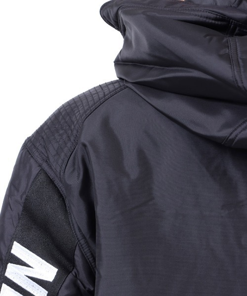 NESTA BRAND(ネスタブランド)の「撥水N2Bフード脱着JKT(ミリタリージャケット・メンズ・ブラック/カーキ・S/XXL/M/XL/L)」の21枚目の写真