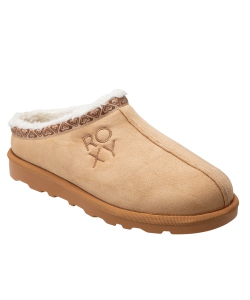 ROXY（ロキシー）の「EASY GO SUEDE/ロキシーモックサンダル（サンダル・レディース・ブラック/ベージュ・SMALL/MEDIUM/LARGE）」の2枚目の写真