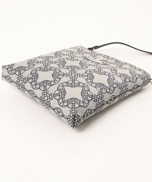 Vivienne Westwood（ヴィヴィアンウエストウッド）の「51160005-12089-PFSQUIRE NEW SQUARE CROSSBODY（ボディバッグ/ウエストポーチ・レディース・ブラウン/ブルー・FREE）」の4枚目の写真