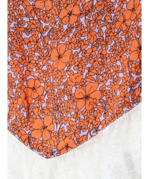 PAMEO POSE（パメオポーズ）の「Flower Queen Cami（キャミソール・レディース・グリーン/オレンジ・FREE）」の7枚目の写真