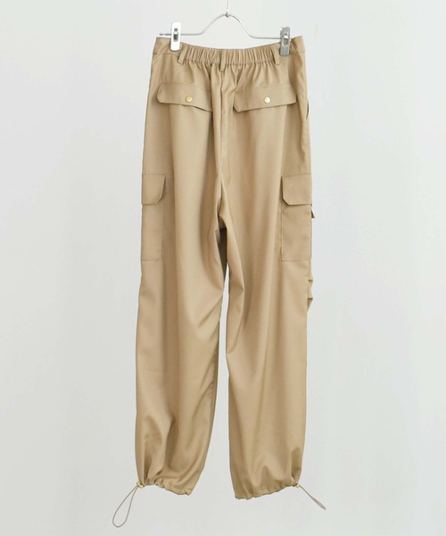 palm RICHE(ポームリシュ)の「レディーライクカーゴパンツ(カーゴパンツ・レディース・ブラック/ライトグリーン/ライトベージュ・M)」の15枚目の写真