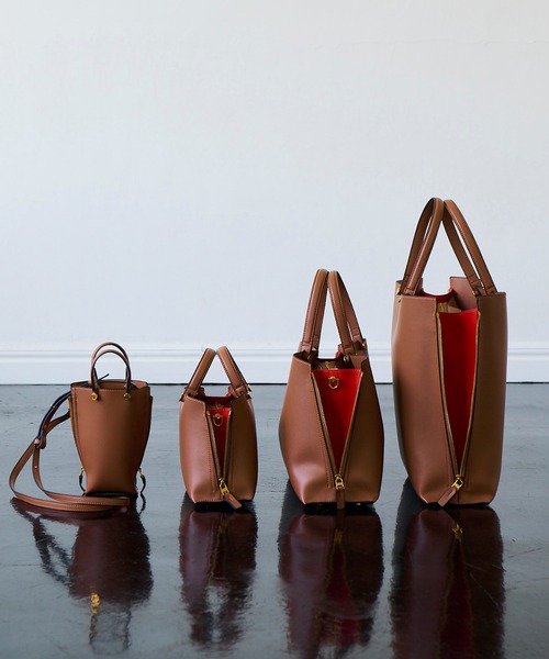 E'POR（エポール）の「【E'POR】Y BAG Micro（サイドジップマイクロショルダーバッグ）（ショルダーバッグ・レディース・オレンジ/ライトグリーン/ブラウン系その他2・FREE）」の19枚目の写真