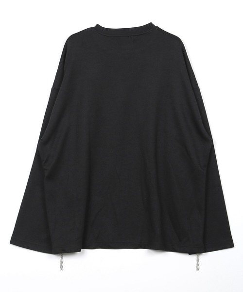 G.O.C（ジーオーシー）の「サイドジップルーズシルキーポンチロンT（Tシャツ/カットソー・メンズ・ホワイト/チャコールグレー/ブラック・MEDIUM/LARGE）」の20枚目の写真
