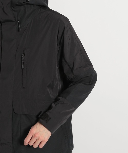 NUMERALS（ヌメラルズ）の「[NUMERALS]マウンテンパーカー2（マウンテンパーカー・メンズ・ブラック/カーキ・MEDIUM/LARGE）」の8枚目の写真