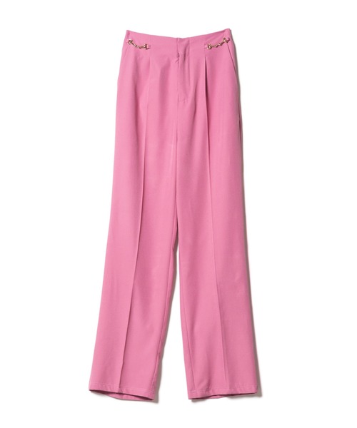 LAYMEE（レイミー）の「Centre pants / セントレパンツ（その他パンツ・レディース・カーキ/ピンク/アイボリー・FREE）」の18枚目の写真