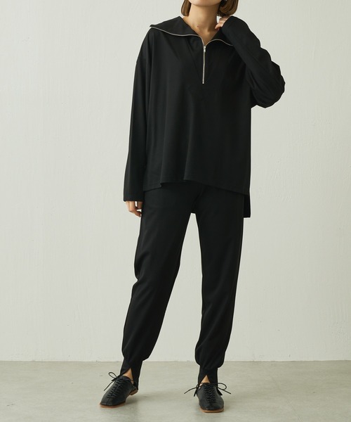 Lui's（ルイス）の「レースアップスクエアトゥシューズ（ドレスシューズ・レディース・ブラック/ホワイト・39/37）」の18枚目の写真