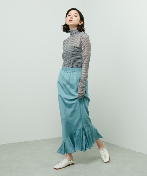 Lui's（ルイス）の「レースアップスクエアトゥシューズ（ドレスシューズ・レディース・ブラック/ホワイト・39/37）」の6枚目の写真