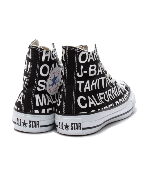 CONVERSE（コンバース）の「CONVERSE / “ALL STAR SURF TRIP HI”（スニーカー・レディース・ブラック/ホワイト・27/26/24.5/23/24/22.5/26.5/25.5/23.5/25/27.5）」の9枚目の写真