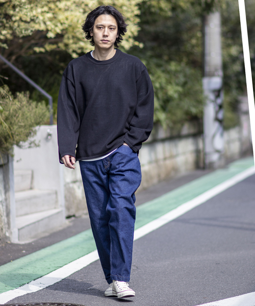 B.C STOCK（ベーセーストック）の「RePe KNIT2inLAYERED（ニット/セーター・メンズ・チャコールグレー/ブラック/ベージュ/イエロー/モスグリーン・MEDIUM/LARGE）」の10枚目の写真