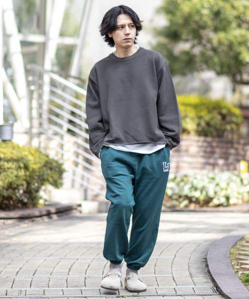 B.C STOCK（ベーセーストック）の「RePe KNIT2inLAYERED（ニット/セーター・メンズ・チャコールグレー/ブラック/ベージュ/イエロー/モスグリーン・MEDIUM/LARGE）」の12枚目の写真