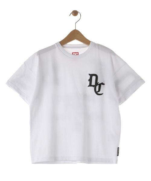 DC SHOES（ディーシーシューズ）の「22 KD LOGO GRAPHIC S/DCキッズバックプリント半袖Tシャツ（Tシャツ/カットソー・キッズ・ホワイト/ブラック/ホワイト×ブラック/ブラック×ホワイト・130/140/150/160/120）」の5枚目の写真