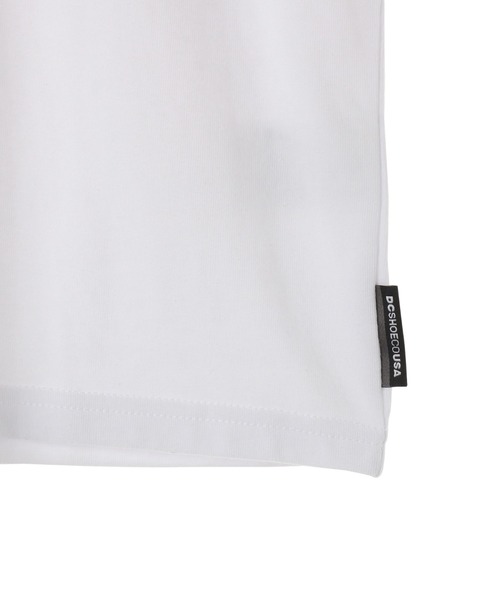 DC SHOES（ディーシーシューズ）の「22 KD LOGO GRAPHIC S/DCキッズバックプリント半袖Tシャツ（Tシャツ/カットソー・キッズ・ホワイト/ブラック/ホワイト×ブラック/ブラック×ホワイト・130/140/150/160/120）」の7枚目の写真