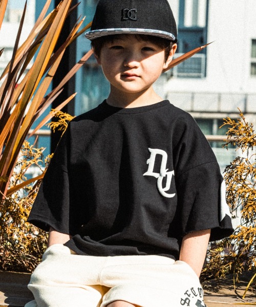 DC SHOES（ディーシーシューズ）の「22 KD LOGO GRAPHIC S/DCキッズバックプリント半袖Tシャツ（Tシャツ/カットソー・キッズ・ホワイト/ブラック/ホワイト×ブラック/ブラック×ホワイト・130/140/150/160/120）」の19枚目の写真