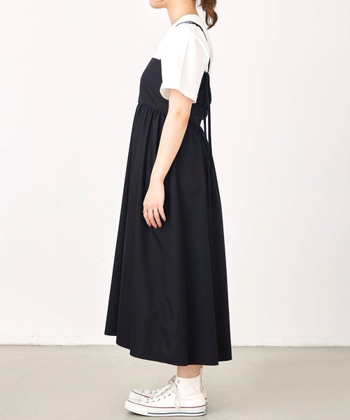 MILKFED.（ミルクフェド）の「CAMISOLE DRESS（ワンピース・レディース・ブラック/ベージュ/ブルー・ONE SIZE）」の9枚目の写真