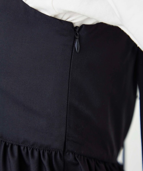 MILKFED.（ミルクフェド）の「CAMISOLE DRESS（ワンピース・レディース・ブラック/ベージュ/ブルー・ONE SIZE）」の19枚目の写真