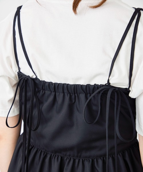 MILKFED.（ミルクフェド）の「CAMISOLE DRESS（ワンピース・レディース・ブラック/ベージュ/ブルー・ONE SIZE）」の13枚目の写真