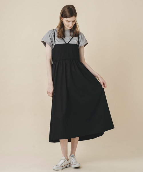 MILKFED.（ミルクフェド）の「CAMISOLE DRESS（ワンピース・レディース・ブラック/ベージュ/ブルー・ONE SIZE）」の18枚目の写真