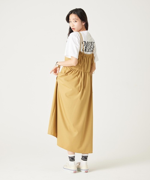 MILKFED.（ミルクフェド）の「CAMISOLE DRESS（ワンピース・レディース・ブラック/ベージュ/ブルー・ONE SIZE）」の21枚目の写真