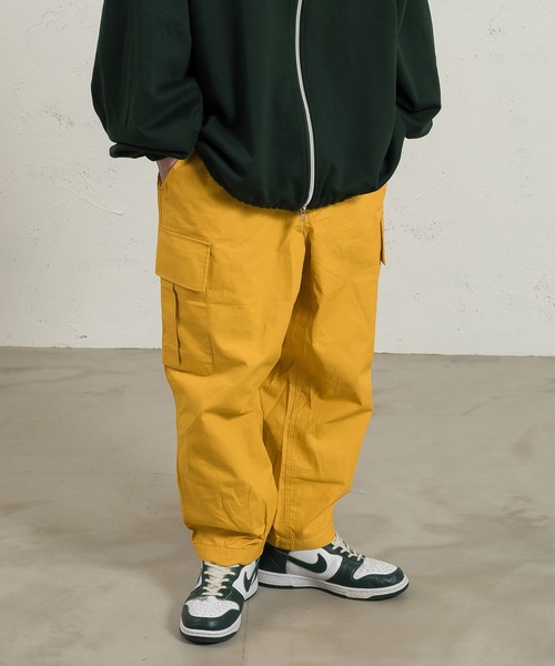 kutir（クティール）の「ミリタリーカーゴパンツ（カーゴパンツ・メンズ・ブラック/カーキ/イエロー・SMALL/MEDIUM/LARGE）」の3枚目の写真