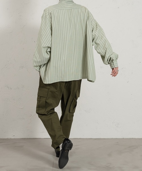 kutir（クティール）の「ミリタリーカーゴパンツ（カーゴパンツ・メンズ・ブラック/カーキ/イエロー・SMALL/MEDIUM/LARGE）」の15枚目の写真