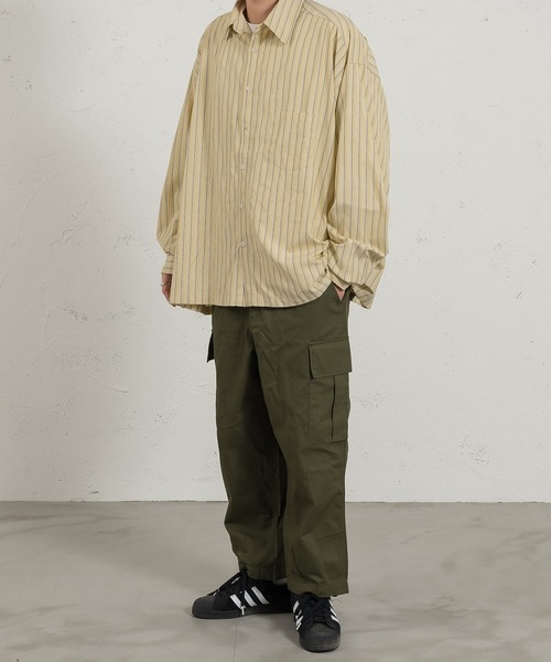 kutir（クティール）の「ミリタリーカーゴパンツ（カーゴパンツ・メンズ・ブラック/カーキ/イエロー・SMALL/MEDIUM/LARGE）」の10枚目の写真