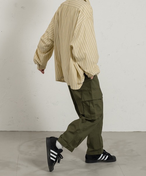 kutir（クティール）の「ミリタリーカーゴパンツ（カーゴパンツ・メンズ・ブラック/カーキ/イエロー・SMALL/MEDIUM/LARGE）」の14枚目の写真