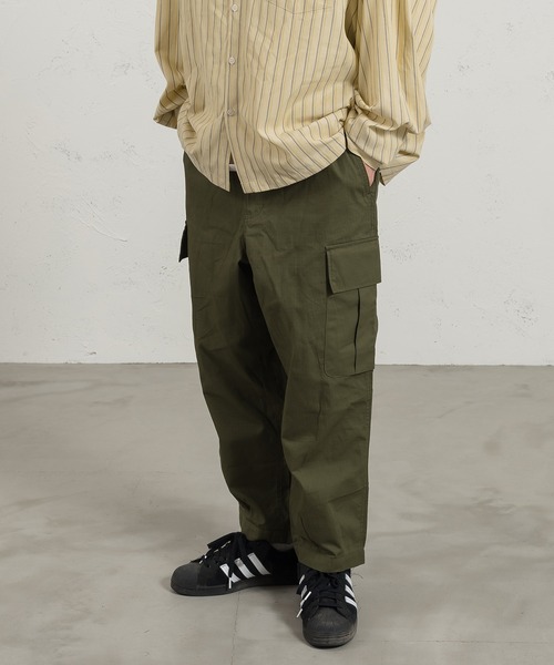 kutir（クティール）の「ミリタリーカーゴパンツ（カーゴパンツ・メンズ・ブラック/カーキ/イエロー・SMALL/MEDIUM/LARGE）」の17枚目の写真