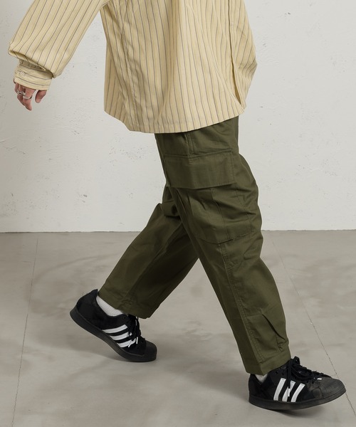 kutir（クティール）の「ミリタリーカーゴパンツ（カーゴパンツ・メンズ・ブラック/カーキ/イエロー・SMALL/MEDIUM/LARGE）」の19枚目の写真