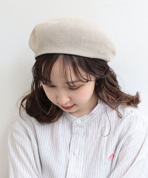 Odds（オッズ）の「【ODDS/オッズ】JP COTTON BERET ベレー帽（ハンチング/ベレー帽・レディース・ベージュ/ライトグレー/ブラック・FREE）」の3枚目の写真