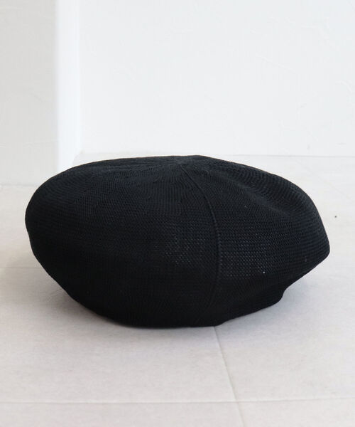 Odds（オッズ）の「【ODDS/オッズ】JP COTTON BERET ベレー帽（ハンチング/ベレー帽・レディース・ベージュ/ライトグレー/ブラック・FREE）」の5枚目の写真