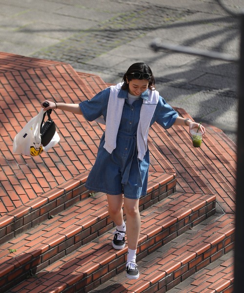 【関税込み】YMC ブルー Sindy ジャンプスーツ Si-Si-Si スースースー ウォッシャブル ジャンプスーツ 2023