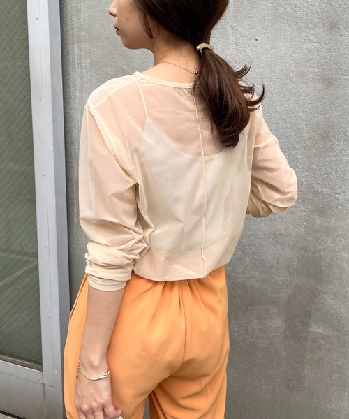 capricieux lemage ページュ CAPRICIEUX LE'MAGE（カプリシューレマージュ）の「シアーリブ