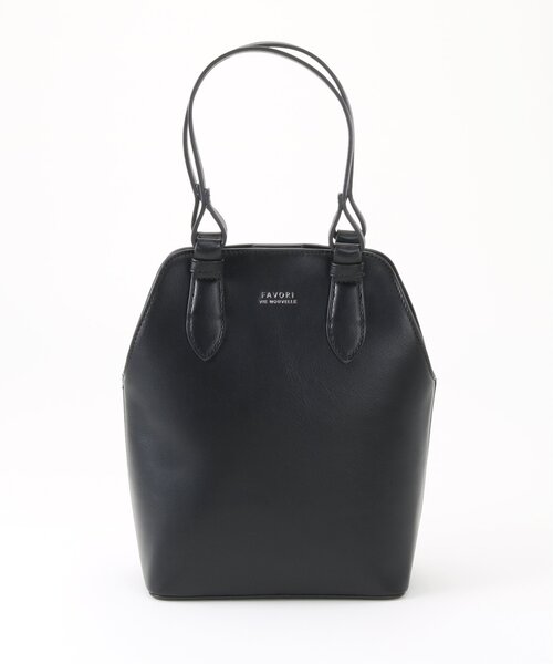 frames RAY CASSIN(フレームスレイカズン)の「ダイヤループ2WAYトート(トートバッグ・レディース・ブラック/イエロー/キナリ・FREE)」の3枚目の写真