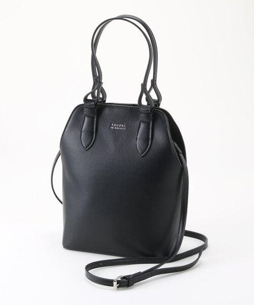 frames RAY CASSIN(フレームスレイカズン)の「ダイヤループ2WAYトート(トートバッグ・レディース・ブラック/イエロー/キナリ・FREE)」の4枚目の写真