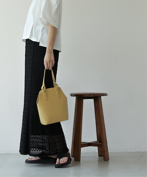 frames RAY CASSIN(フレームスレイカズン)の「ダイヤループ2WAYトート(トートバッグ・レディース・ブラック/イエロー/キナリ・FREE)」の7枚目の写真