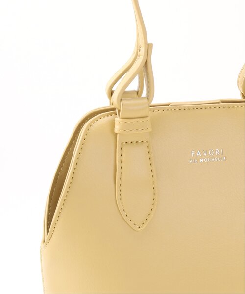 frames RAY CASSIN(フレームスレイカズン)の「ダイヤループ2WAYトート(トートバッグ・レディース・ブラック/イエロー/キナリ・FREE)」の14枚目の写真