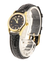 《CASIO》クラシック ラウンド GD レザー