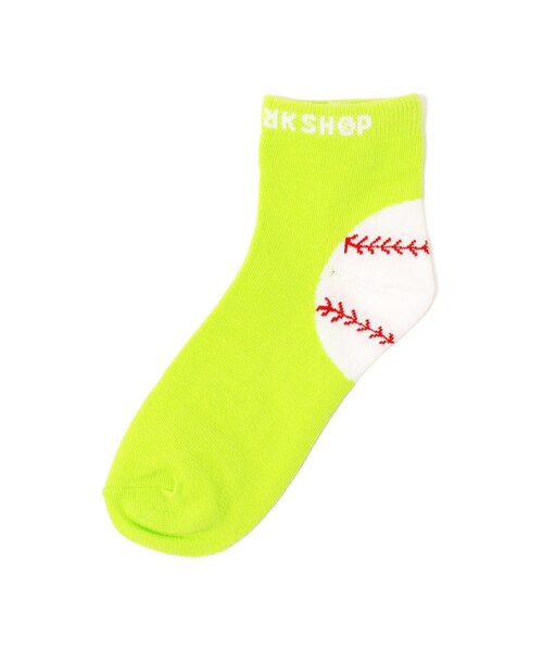 こども ビームス（コドモビームス）の「THE PARK SHOP / BALL ソックス（14～24cm）（ソックス/靴下・キッズ・ブラック/ネイビー/グレー/オレンジ/イエロー・SMALL/MEDIUM）」の4枚目の写真