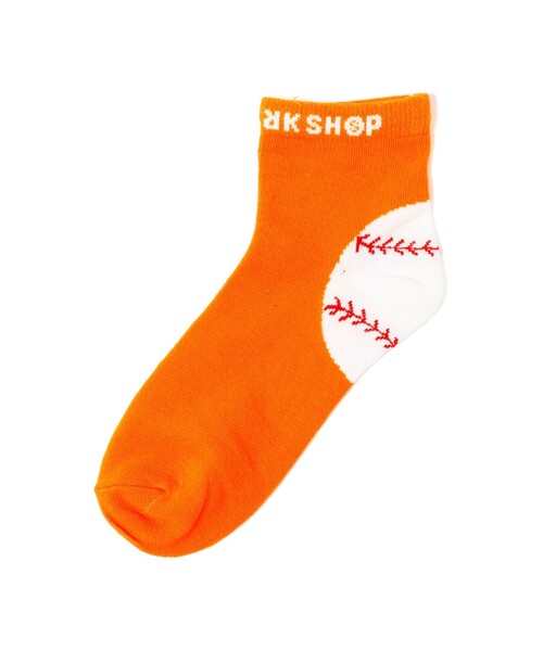こども ビームス（コドモビームス）の「THE PARK SHOP / BALL ソックス（14～24cm）（ソックス/靴下・キッズ・ブラック/ネイビー/グレー/オレンジ/イエロー・SMALL/MEDIUM）」の5枚目の写真