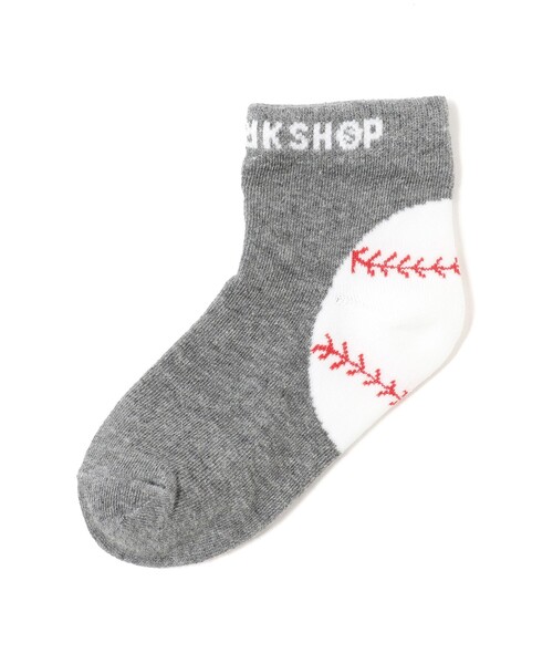 こども ビームス（コドモビームス）の「THE PARK SHOP / BALL ソックス（14～24cm）（ソックス/靴下・キッズ・ブラック/ネイビー/グレー/オレンジ/イエロー・SMALL/MEDIUM）」の8枚目の写真