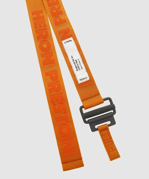 HERON PRESTON(ヘロンプレストン)の「HP TAPEBELT CLASSIC BUCKLE(ベルト・メンズ・オレンジ系その他・ONE SIZE)」の3枚目の写真