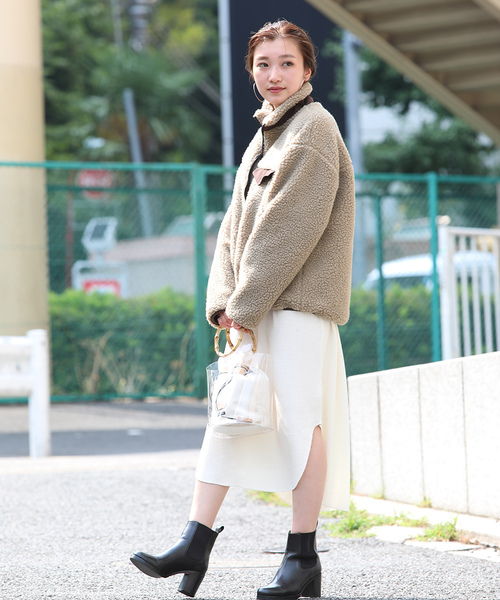 FREAK'S STORE（フリークスストア）の「ブルゾン（ブルゾン・レディース・グレー・ﾌﾘ-）」の3枚目の写真