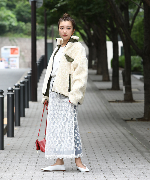 FREAK'S STORE（フリークスストア）の「ブルゾン（ブルゾン・レディース・グレー・ﾌﾘ-）」の9枚目の写真