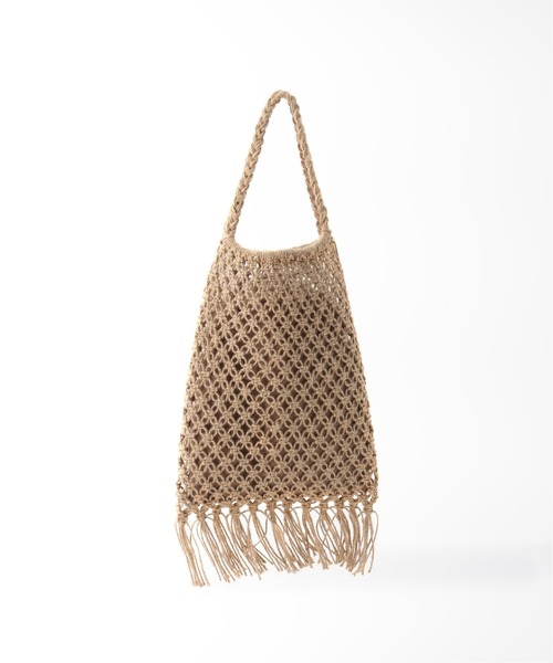 U by SPICK&SPAN(ユーバイスピックアンドスパン)の「【BAGMATI /バグマティ】JUDEフリンジBAG(ショルダーバッグ・レディース・アイボリー・FREE)」の9枚目の写真