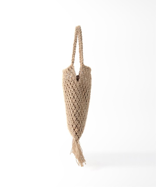 U by SPICK&SPAN(ユーバイスピックアンドスパン)の「【BAGMATI /バグマティ】JUDEフリンジBAG(ショルダーバッグ・レディース・アイボリー・FREE)」の10枚目の写真