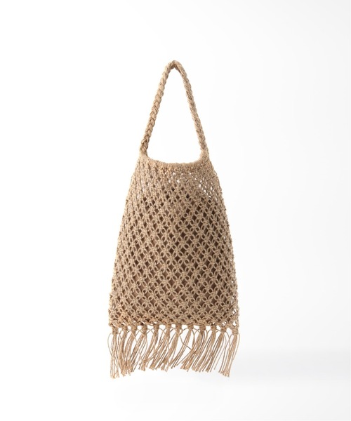 U by SPICK&SPAN(ユーバイスピックアンドスパン)の「【BAGMATI /バグマティ】JUDEフリンジBAG(ショルダーバッグ・レディース・アイボリー・FREE)」の11枚目の写真