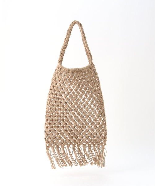 U by SPICK&SPAN(ユーバイスピックアンドスパン)の「【BAGMATI /バグマティ】JUDEフリンジBAG(ショルダーバッグ・レディース・アイボリー・FREE)」の18枚目の写真